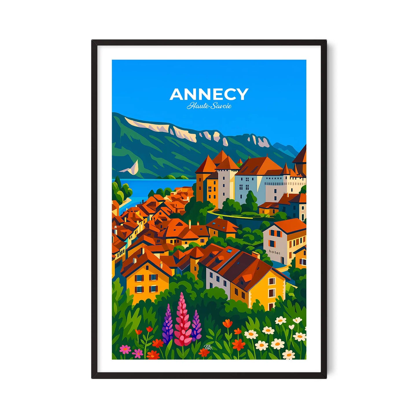 Affiche Annecy