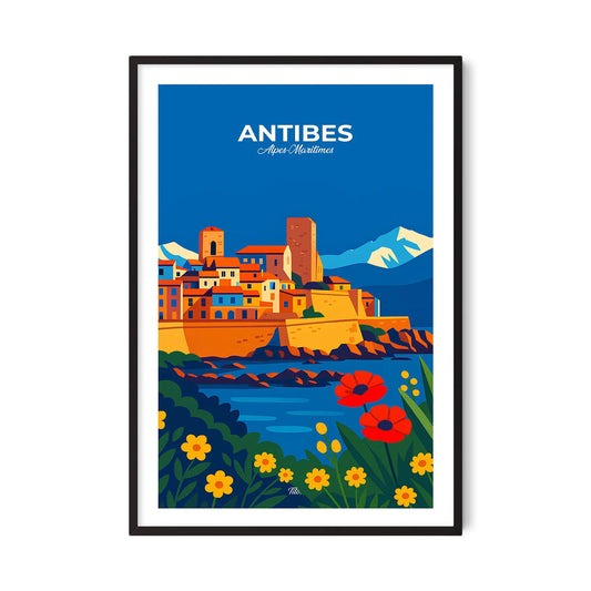 Affiche Antibes
