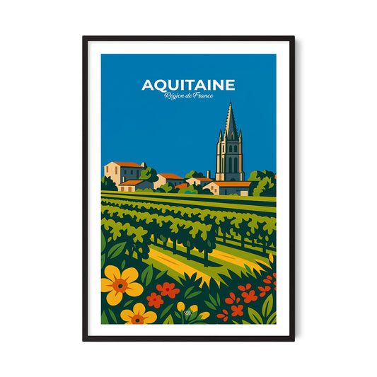 Affiche Aquitaine