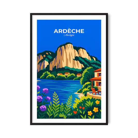 Affiche Ardèche