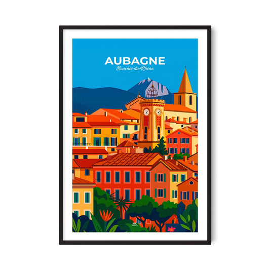 Affiche Aubagne