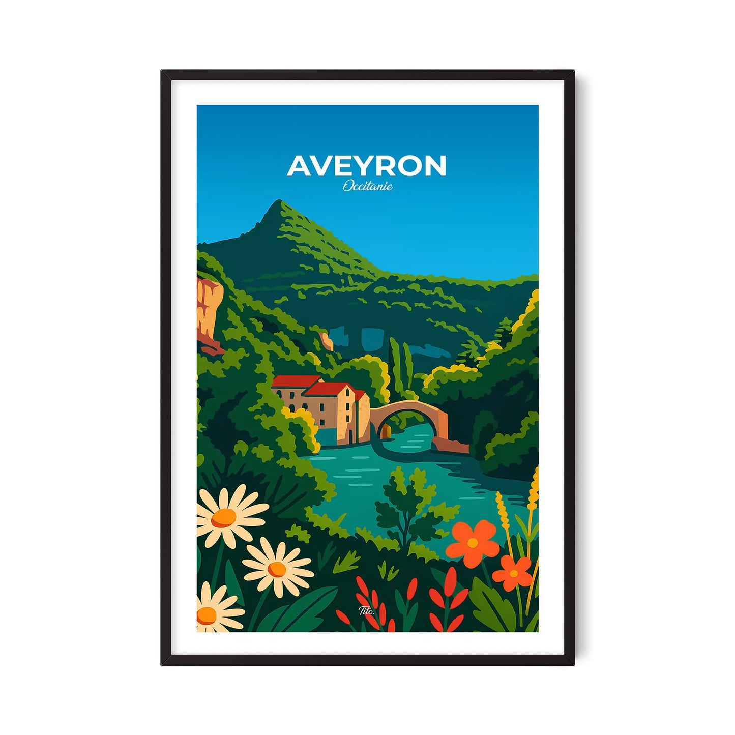 Affiche Aveyron