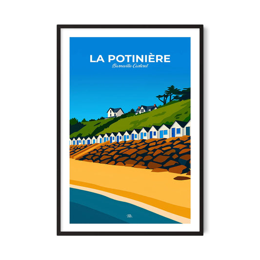 Affiche Barneville-Carteret