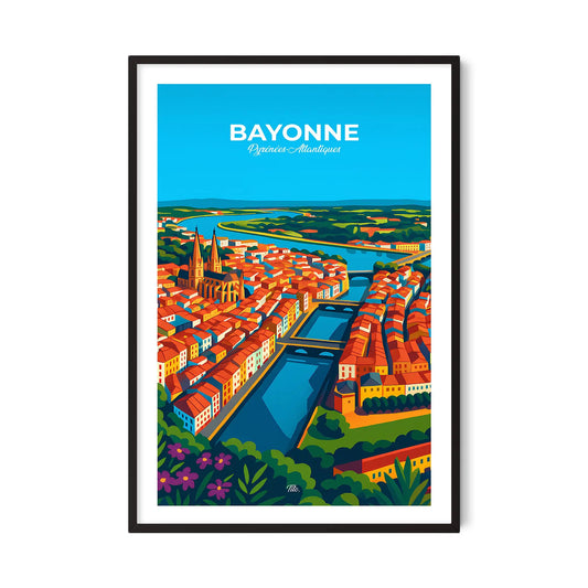 Affiche Bayonne
