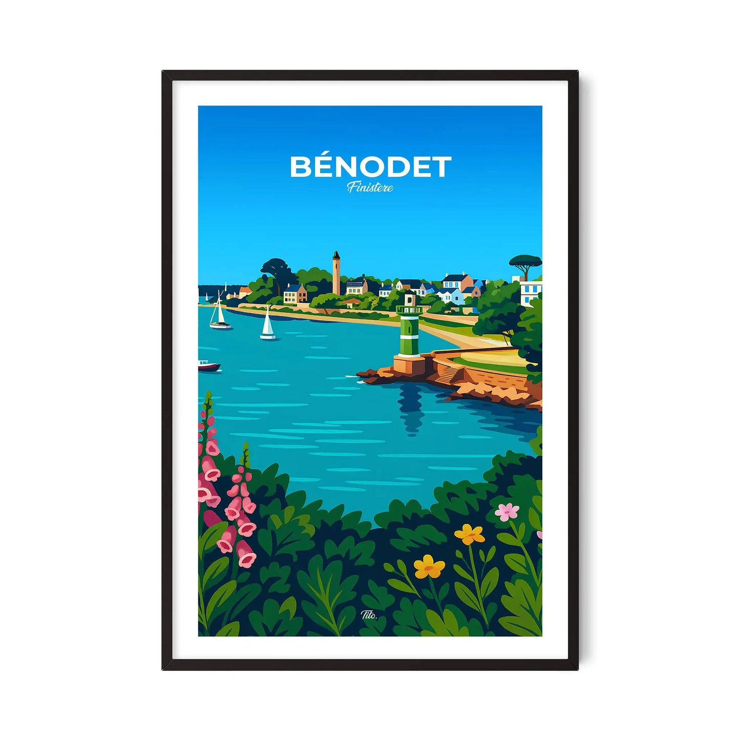 Affiche Bénodet