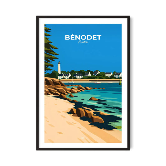 Affiche Bénodet