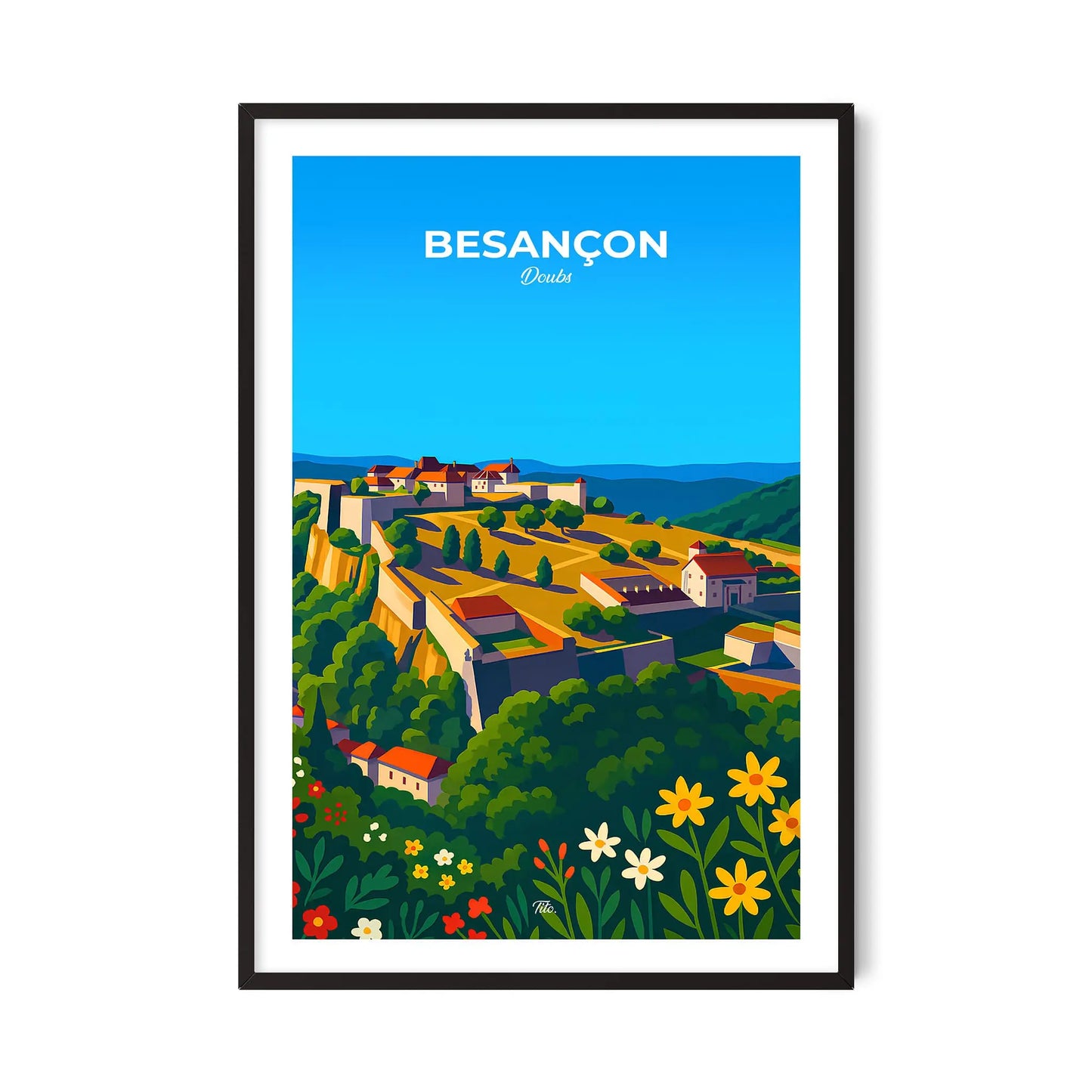 Affiche Besançon