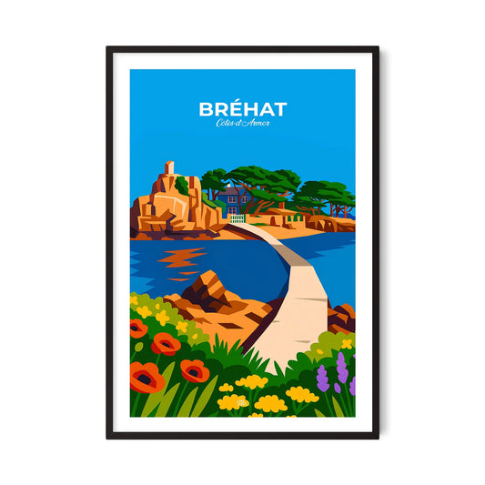 Affiche Île-de-Bréhat
