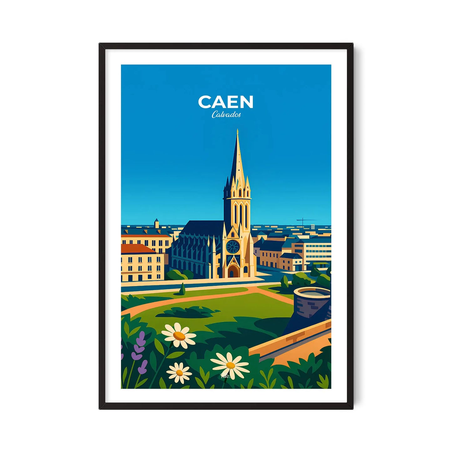 Affiche Caen