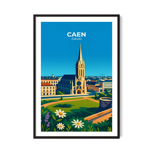Affiche Caen