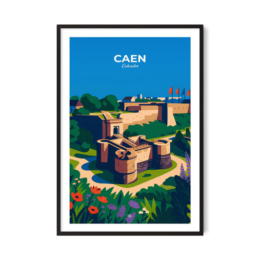 Affiche Caen