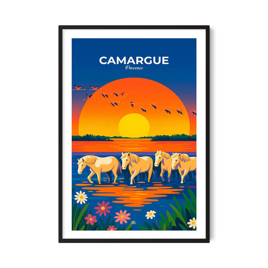 Affiche Camargue