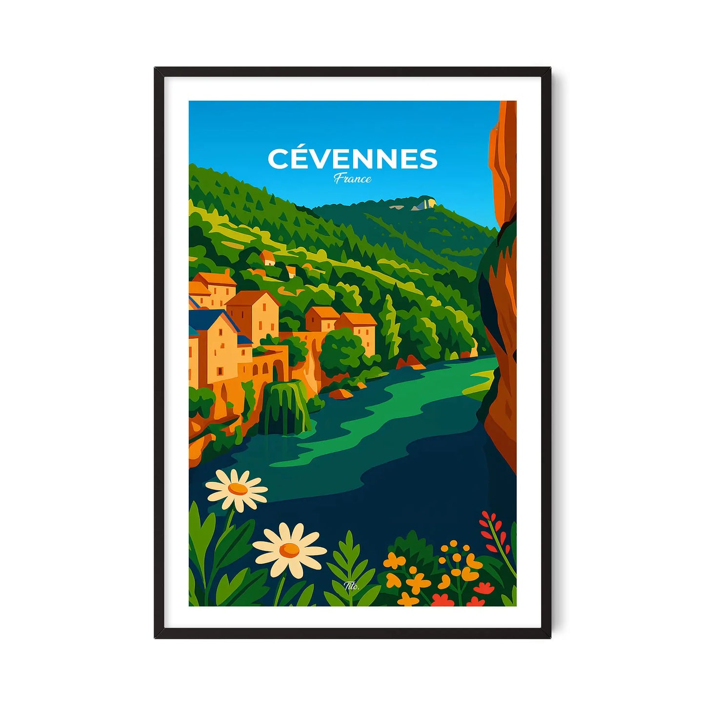 Affiche Cévennes