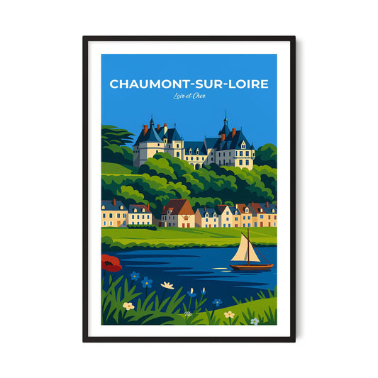 Affiche Chaumont-sur-Loire