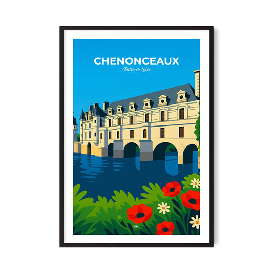 Affiche Chenonceaux