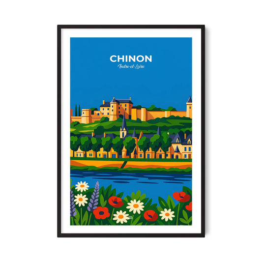 Affiche Chinon