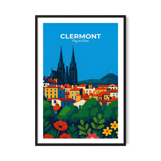 Affiche Clermont-Ferrand