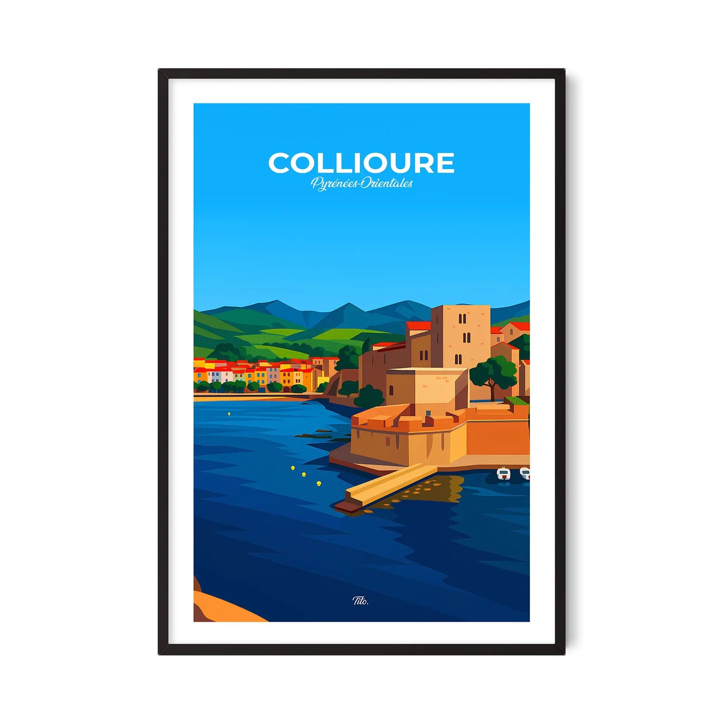 Affiche Collioure