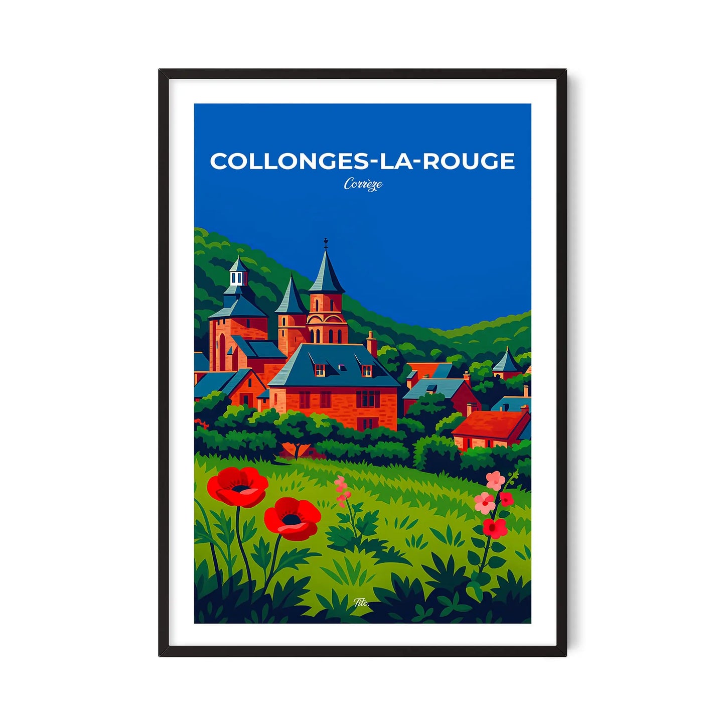 Affiche Collonges-la-Rouge