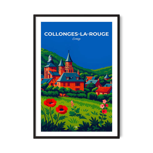 Affiche Collonges-la-Rouge