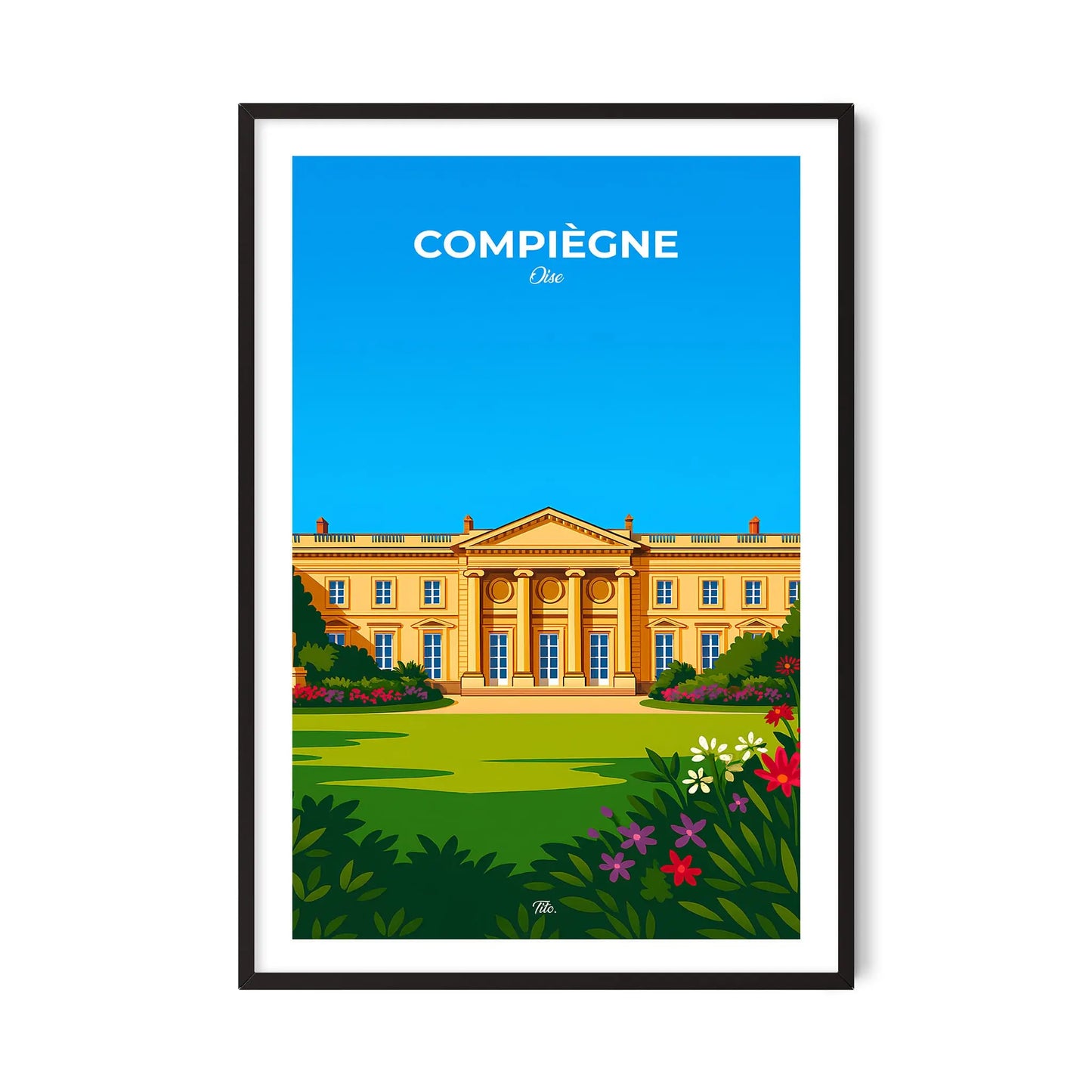 Affiche Compiègne