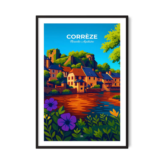 Affiche Corrèze