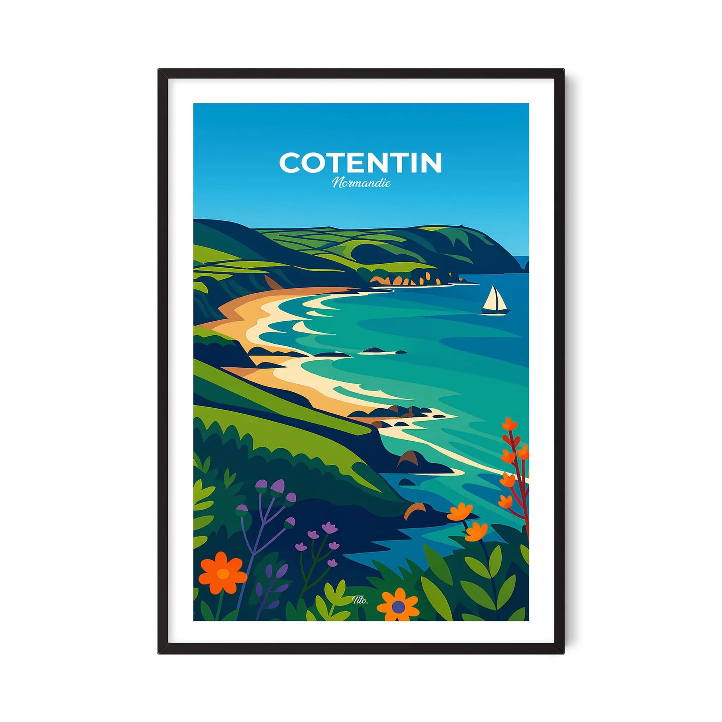 Affiche Cotentin