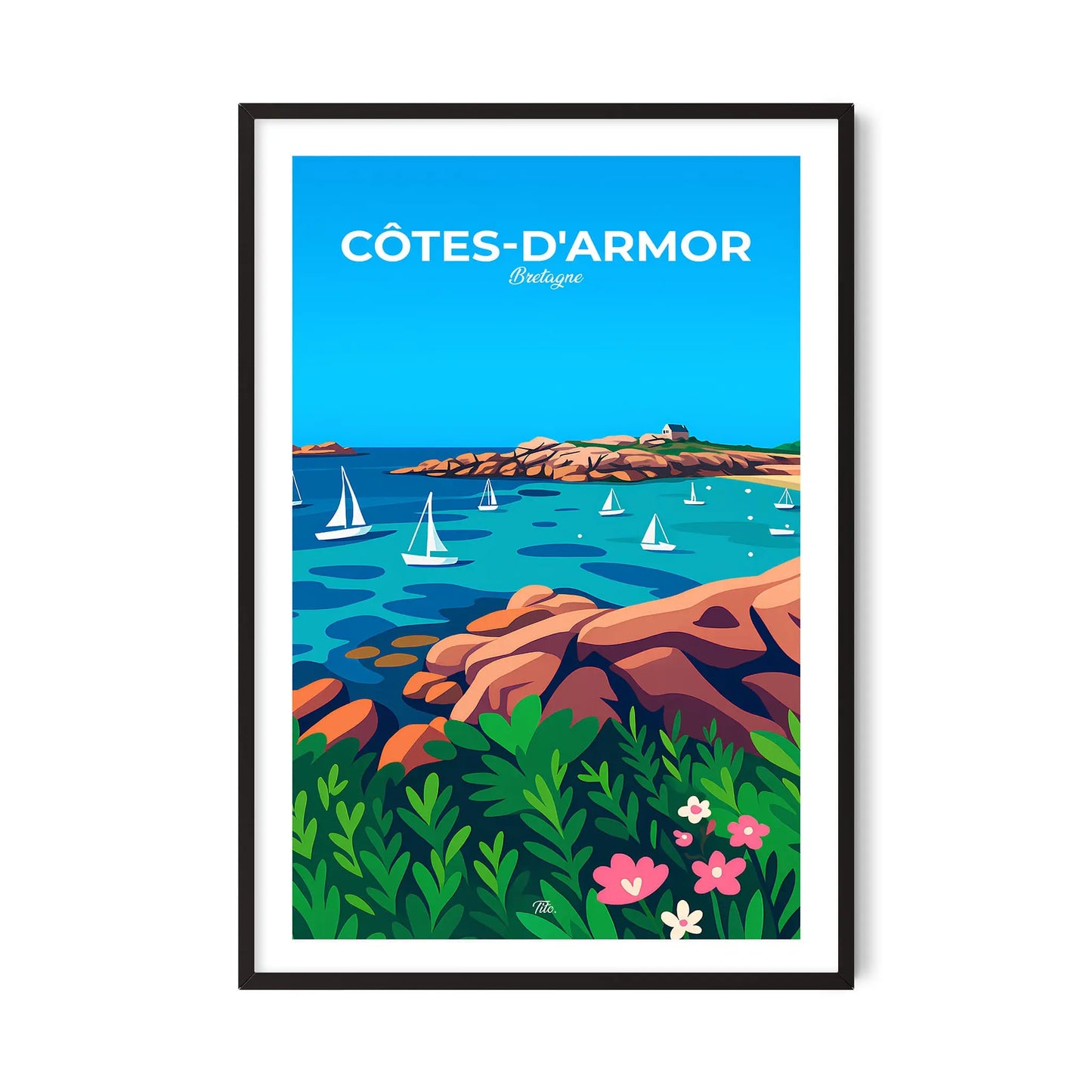 Affiche Côtes-d'Armor