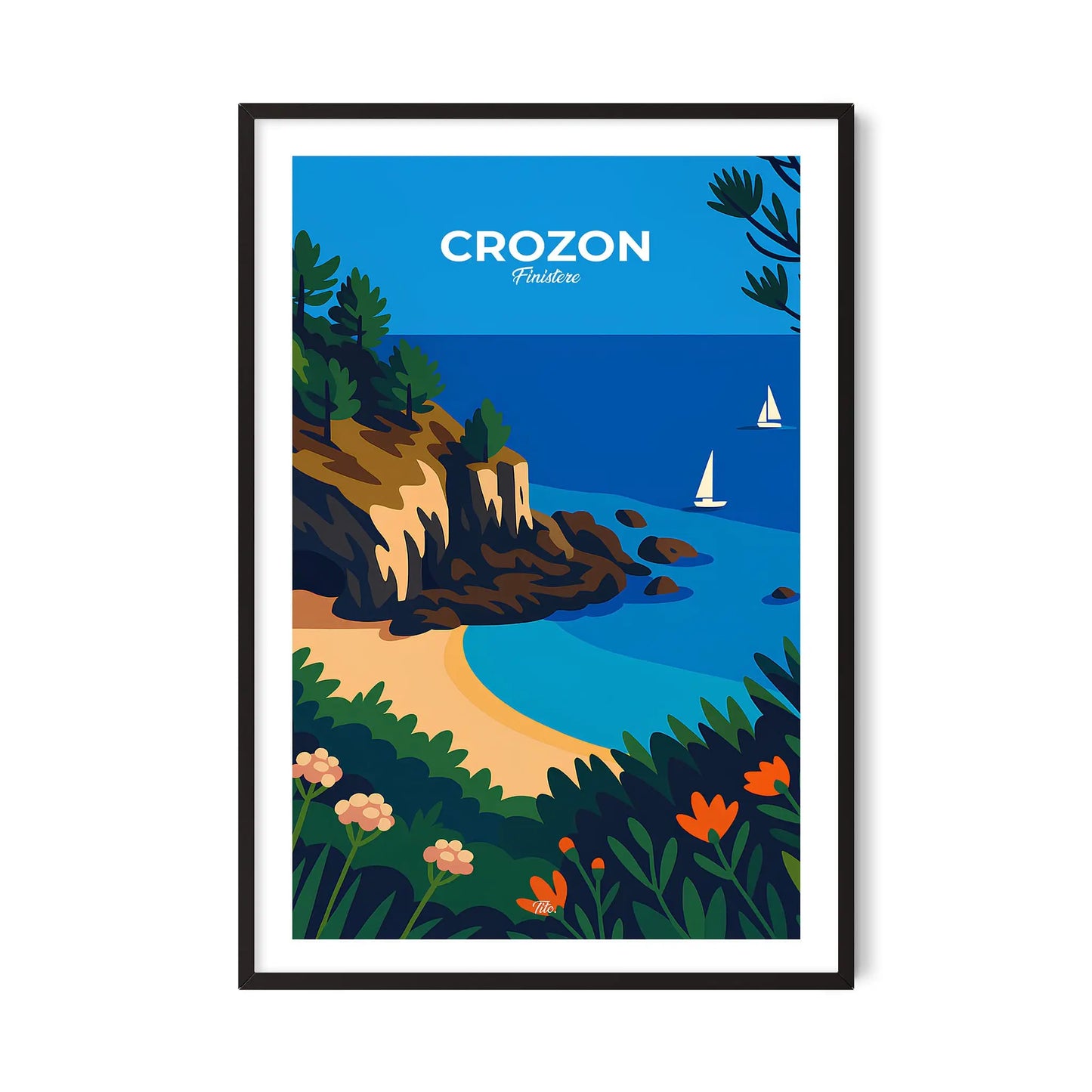Affiche Crozon