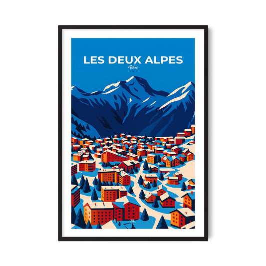 Affiche Les Deux Alpes