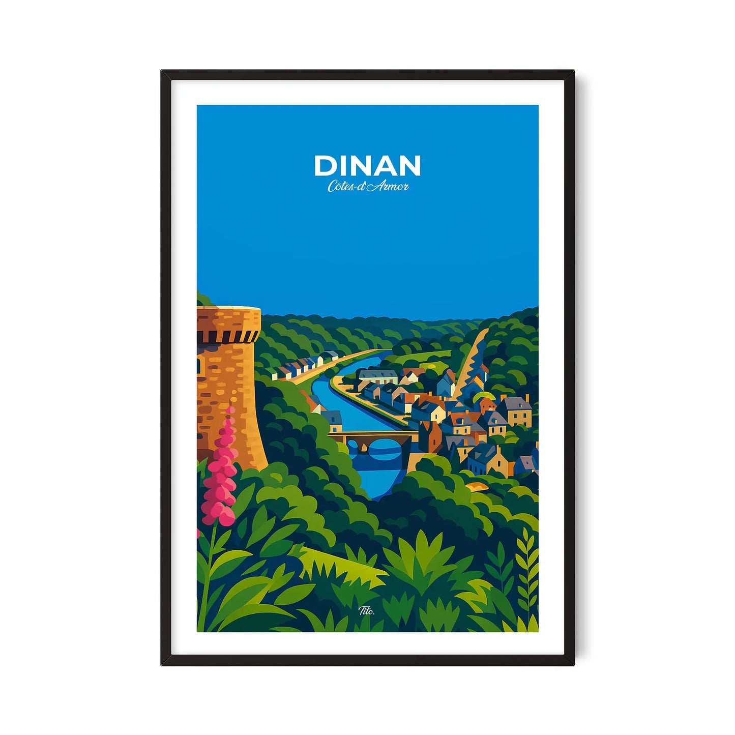 Affiche Dinan