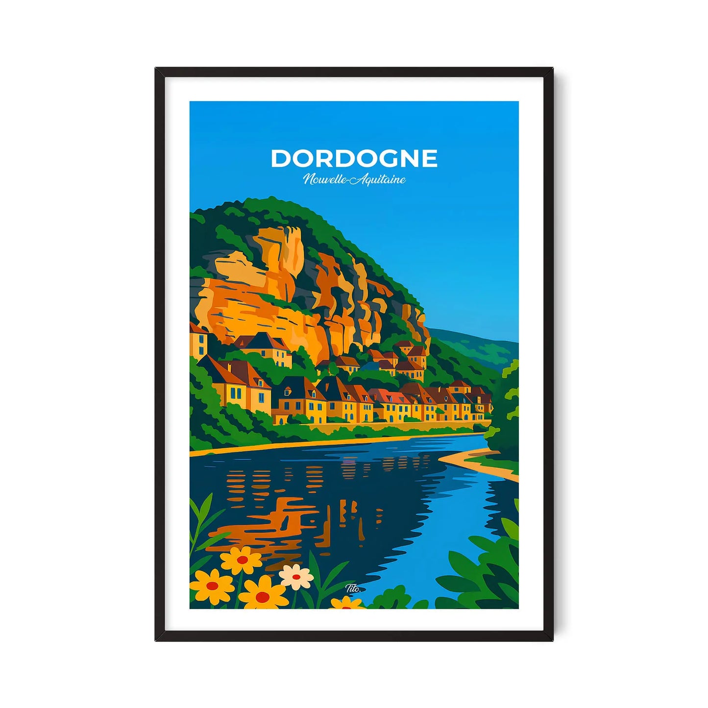 Affiche Dordogne