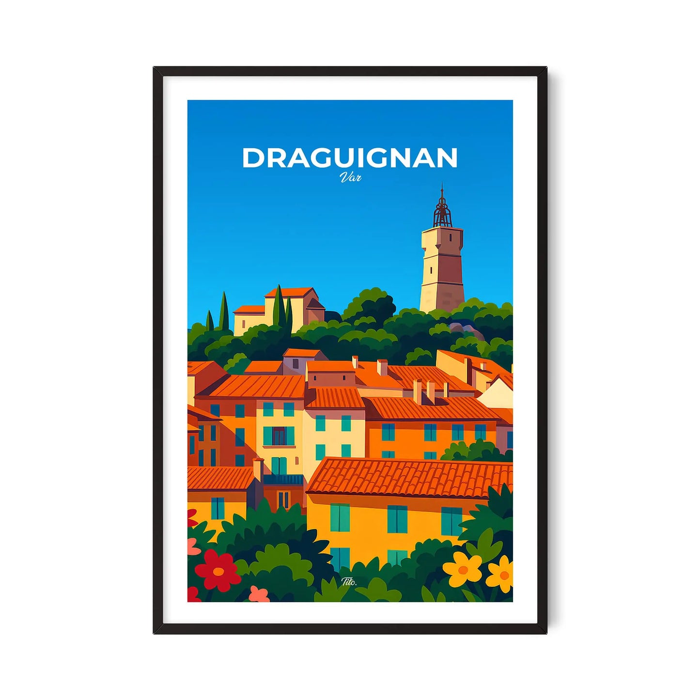 Affiche Draguignan