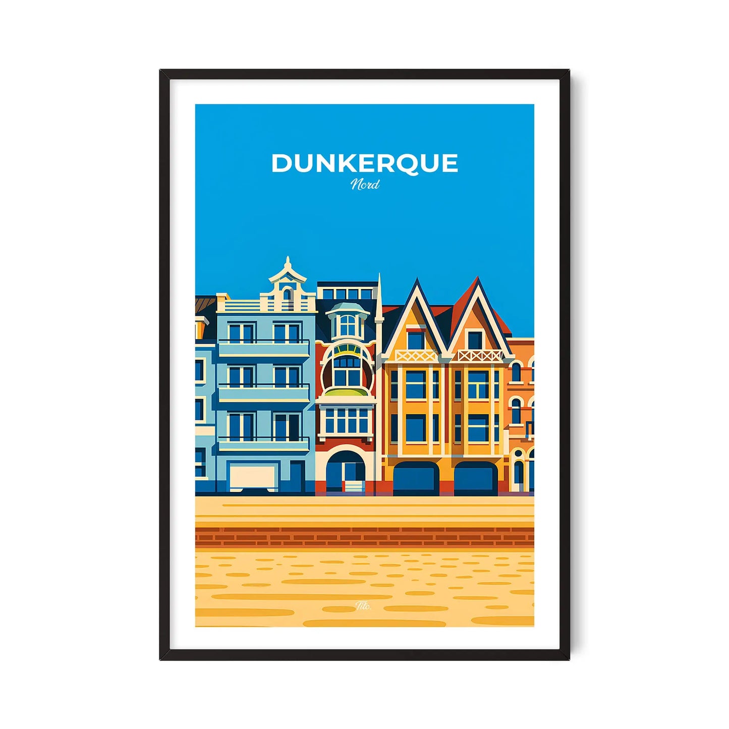 Affiche Dunkerque