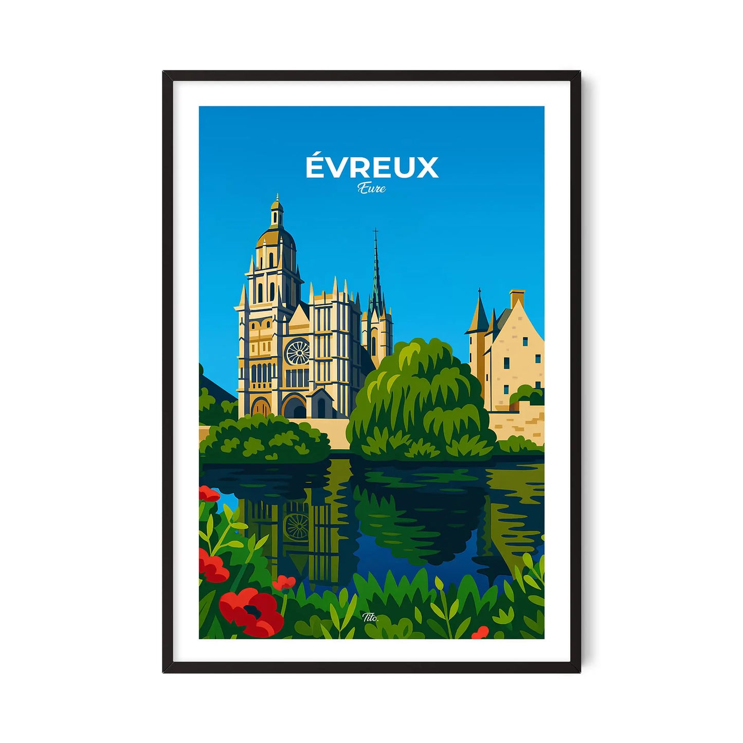 Affiche Évreux