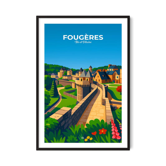 Affiche Fougères