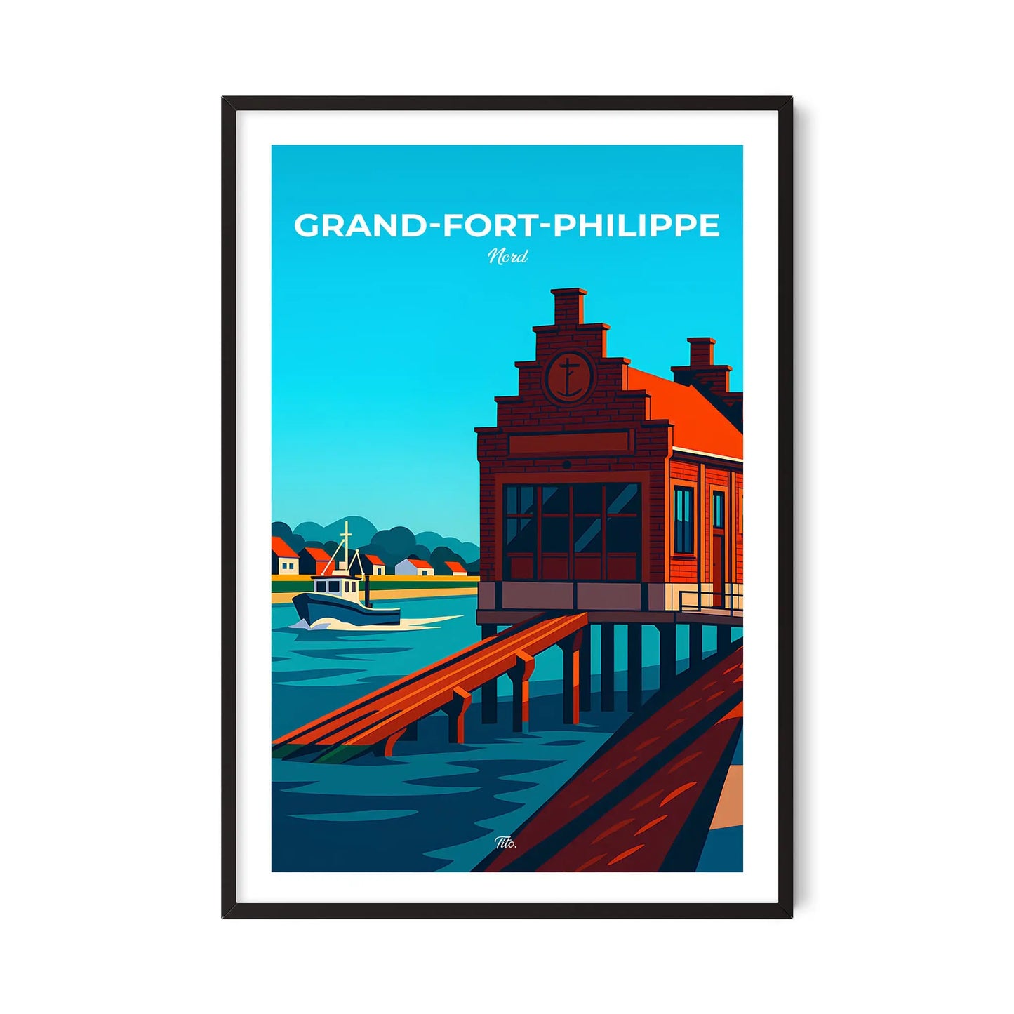 Affiche Grand-Fort-Philippe