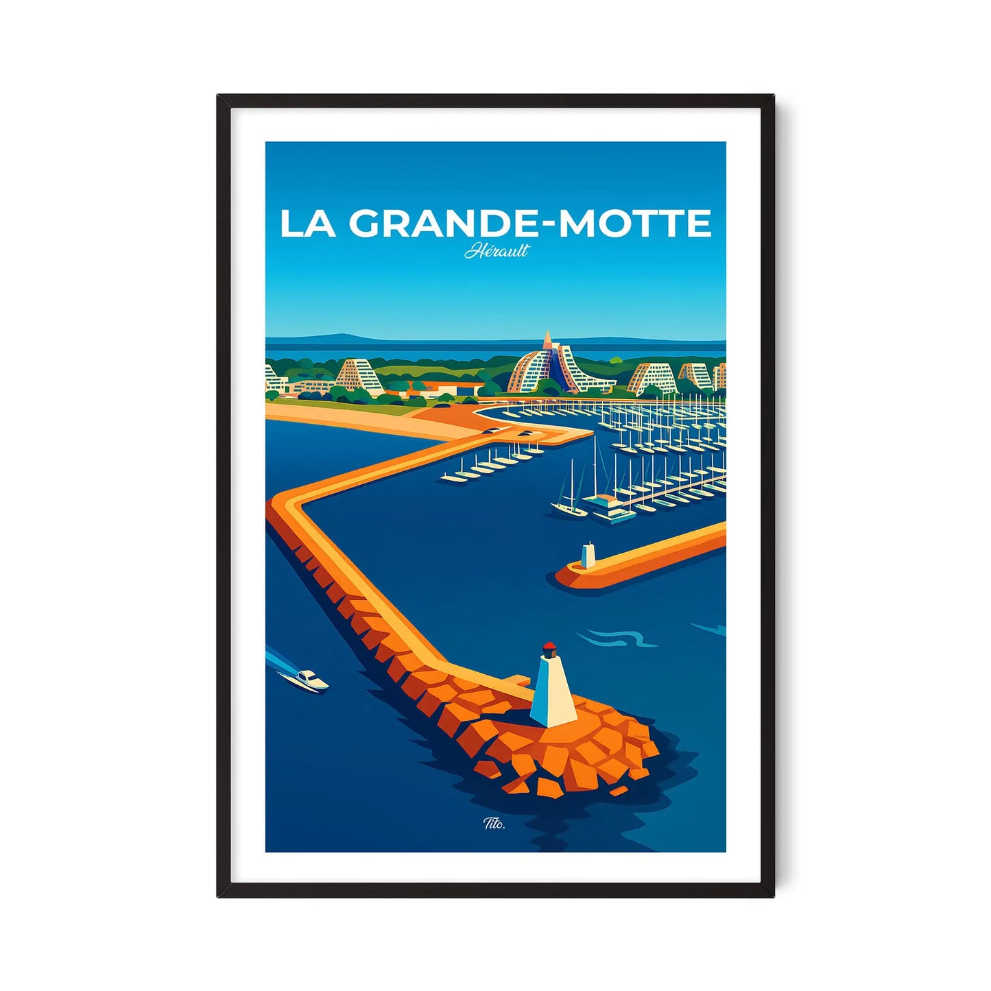 Affiche La Grande-Motte