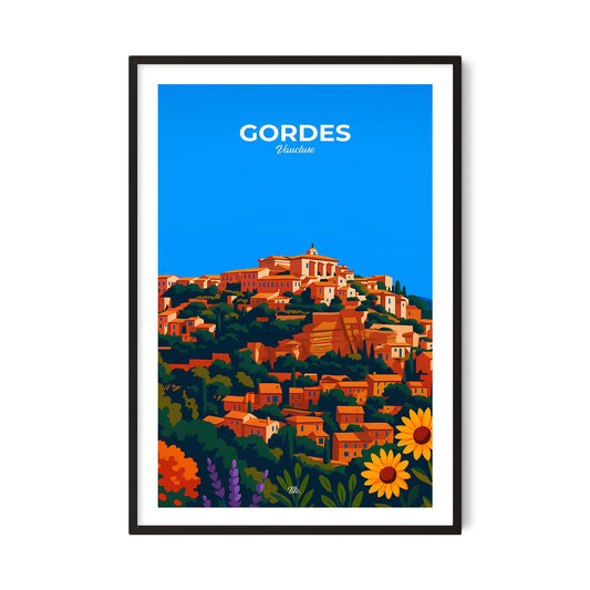 Affiche Gordes