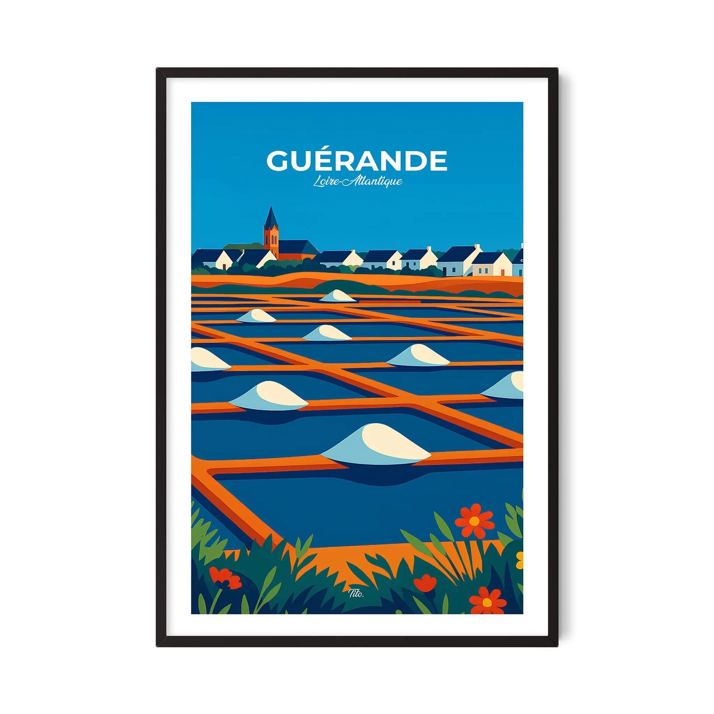 Affiche Guérande