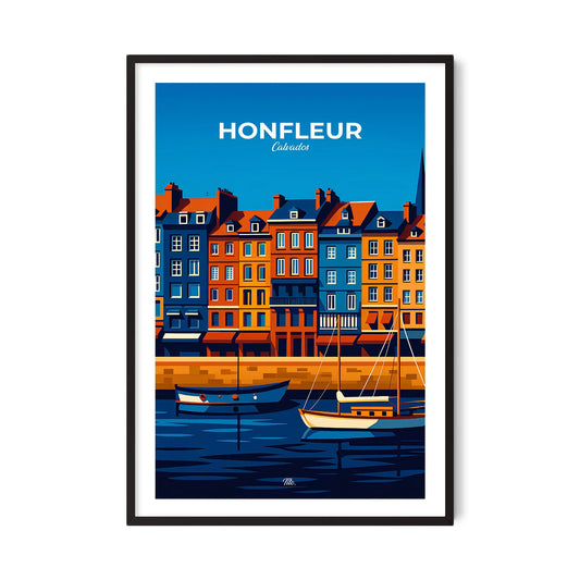 Affiche Honfleur