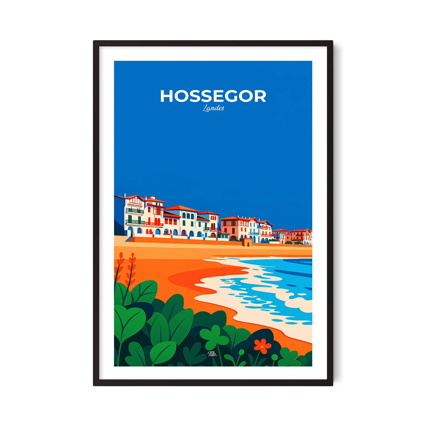 Affiche Hossegor