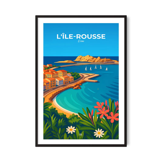 Affiche L'Île-Rousse