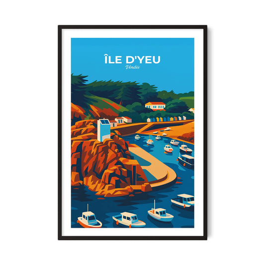 Affiche Île d'Yeu