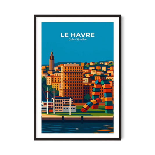 Affiche Le Havre