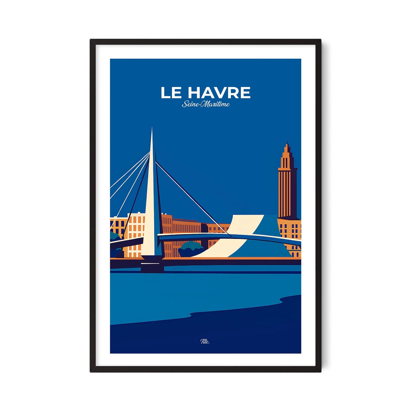 Affiche Le Havre