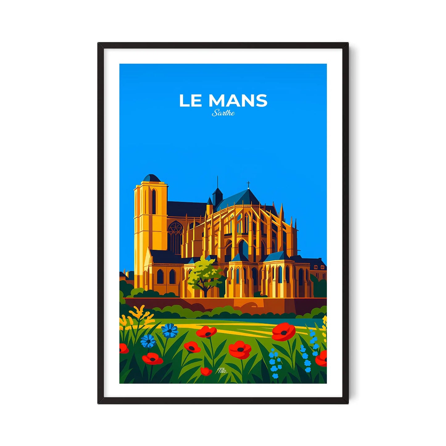 Affiche Le Mans