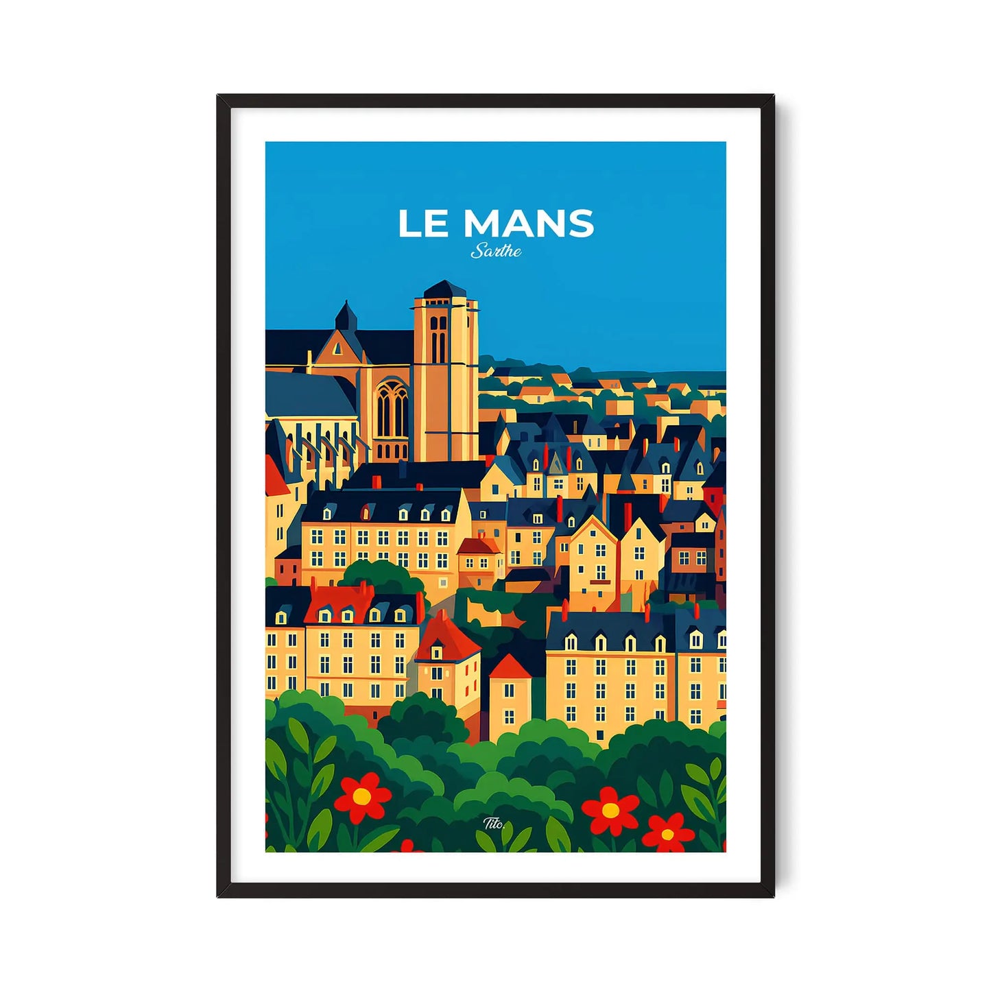 Affiche Le Mans