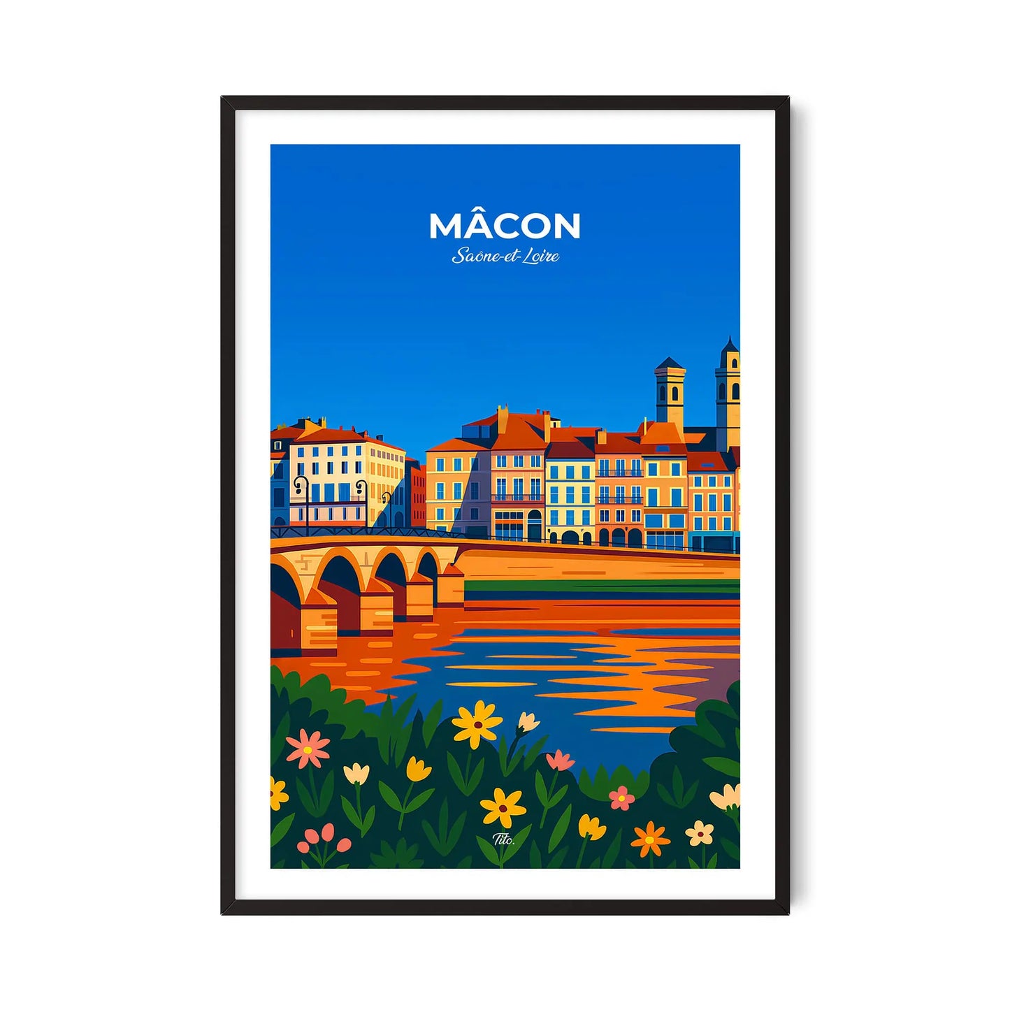 Affiche Mâcon