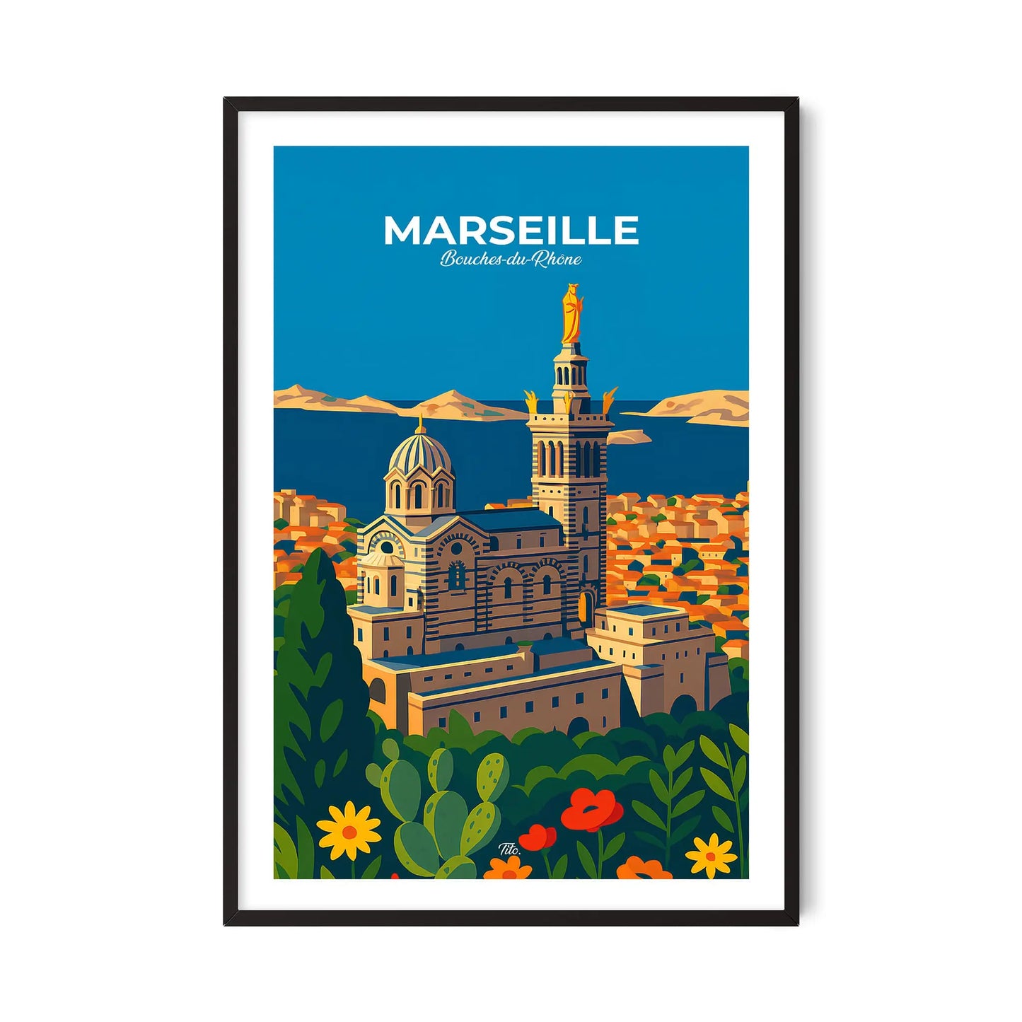 Affiche Marseille